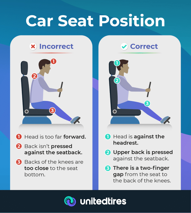 Make Sure Your Seat is Adjusted